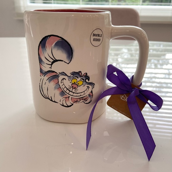 Rae Dunn Disney Cheshire Cat Double-Sided Mug - Picture 1 of 4